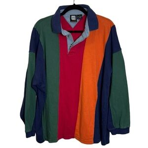 Vintage JED Wear Colorblock Rugby Shirt – XL